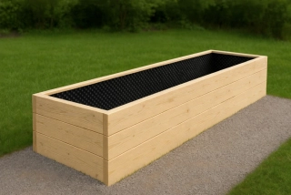 Vyvýšený záhon 80x300x41cm (ŠxDxV)