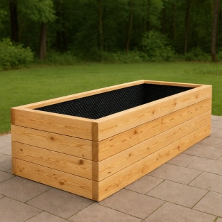 Vyvýšený záhon 100x250x55cm (ŠxDxV)