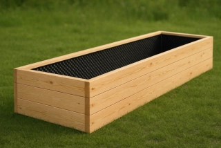 Vyvýšený záhon 100x350x41cm (ŠxDxV)