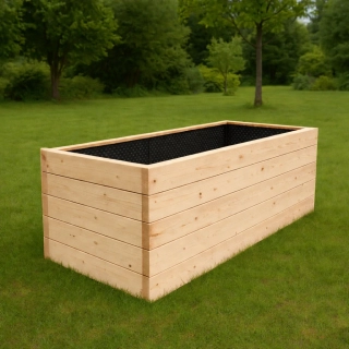 Vyvýšený záhon 50x150x68cm (ŠxDxV)
